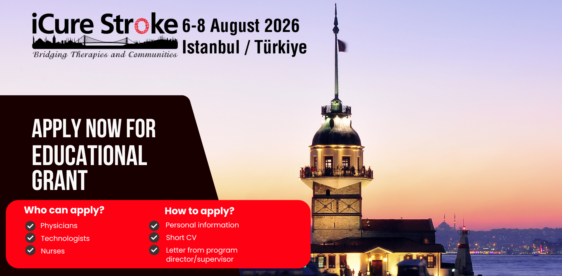 iCure Stroke 2026 Educational Grant Application